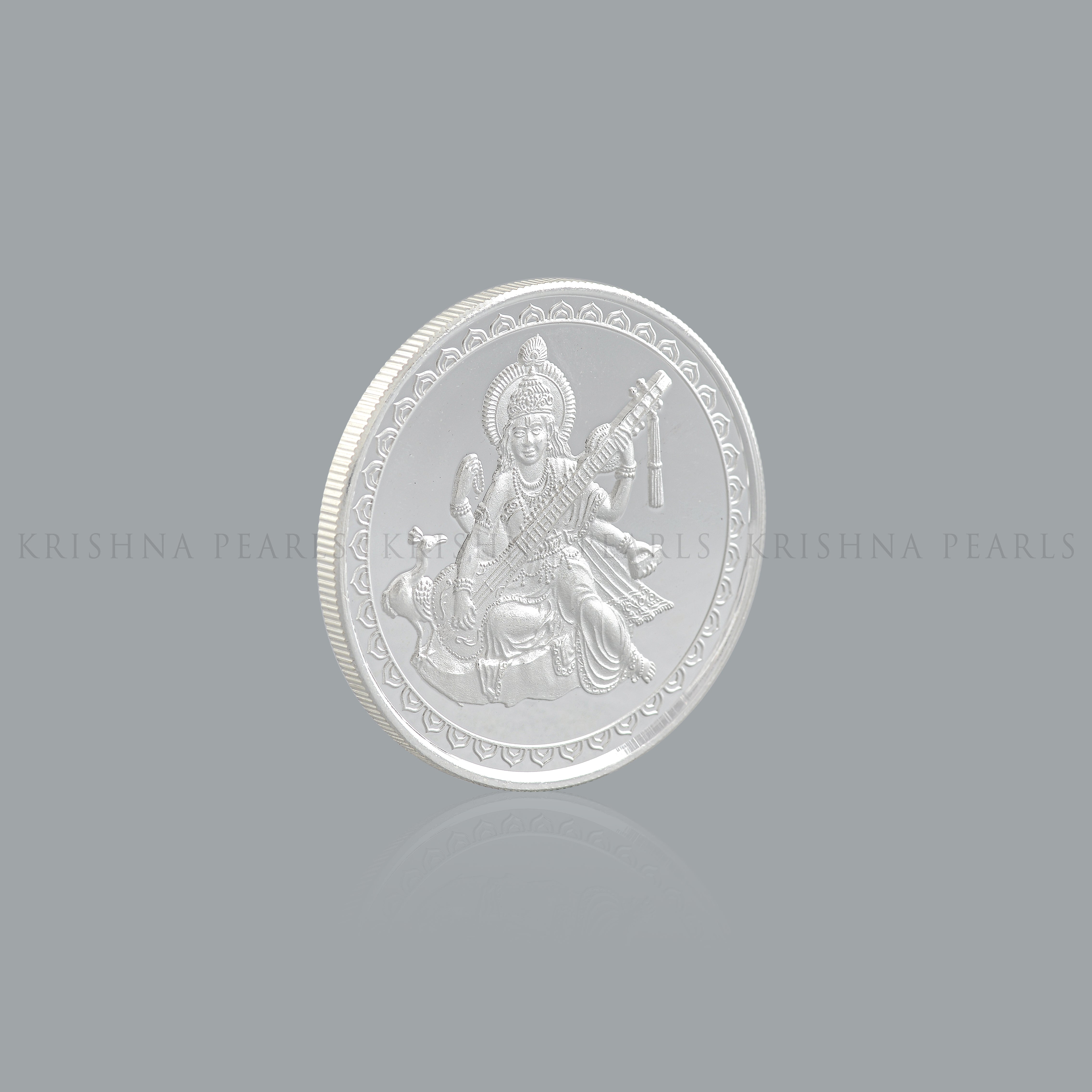100 Gram Saraswathi Silver Coin
