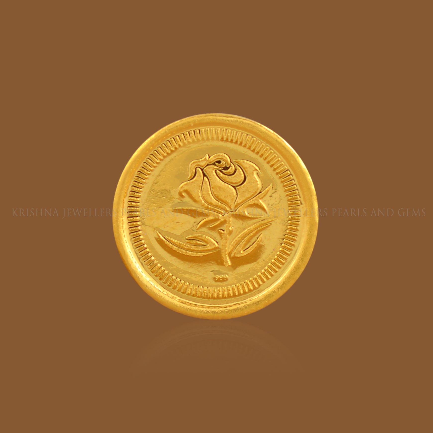 1 Gram Lotus Gold Coin