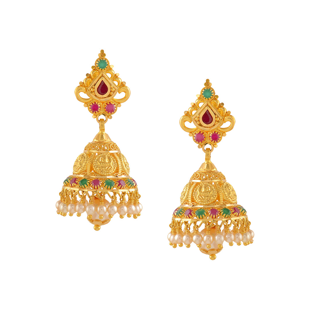 Designer Gold Earrings In Jodhpur - Prices, Manufacturers & Suppliers