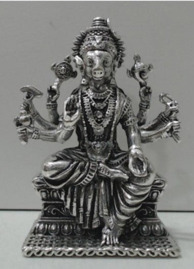 Silver Varahi Amman Idol