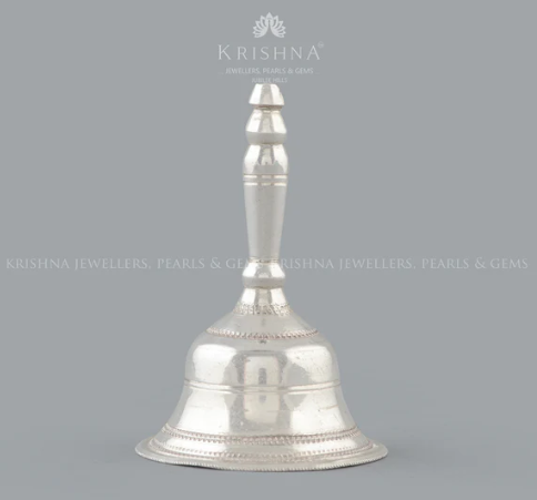 Divine Silver Pooja Bell