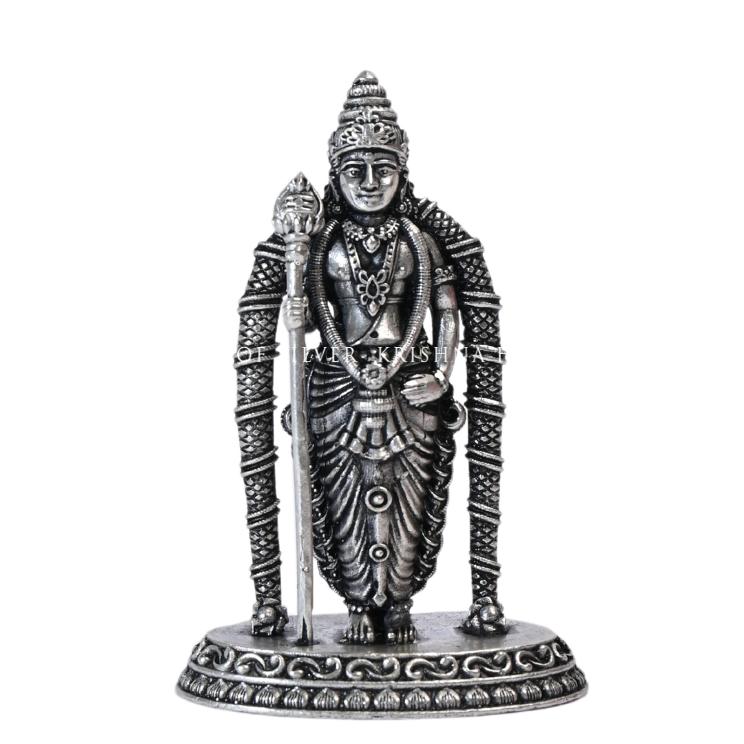 92.5 Sterling Silver Murugan Idol