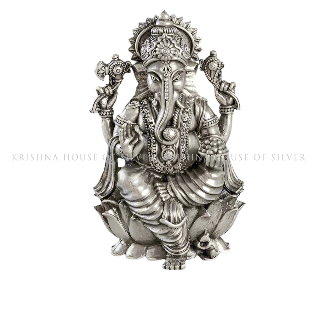 Silver Ganesha Murthy - Buy Silver Ganesha Murthy Online