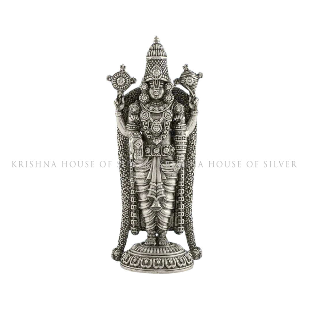 Lord Venkateswara Idol in Silver