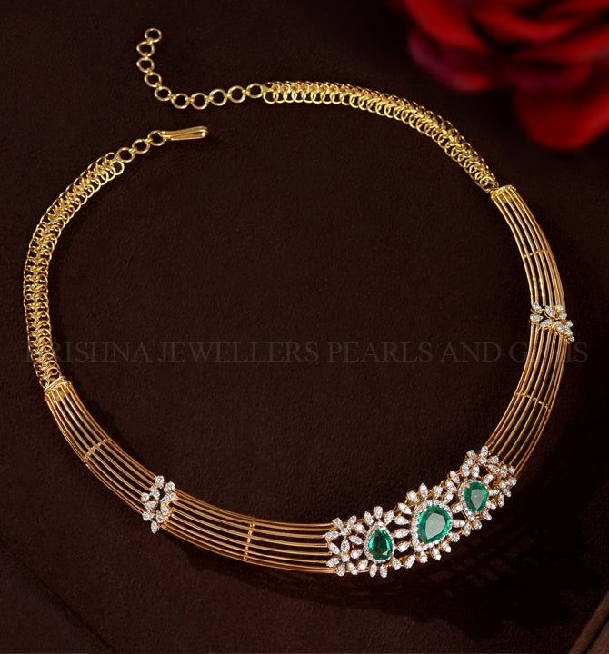 Exquisite Diamond Kanti Necklace A Symbol of Elegance and Luxury