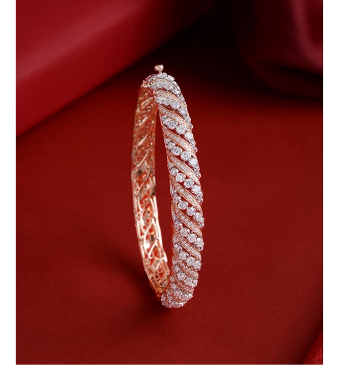 Diamond Rose Gold Bracelet