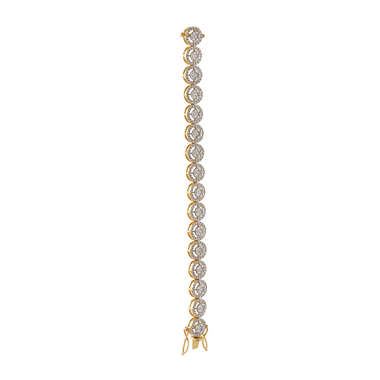 Regal Kasula Adorned Diamond Bracelet