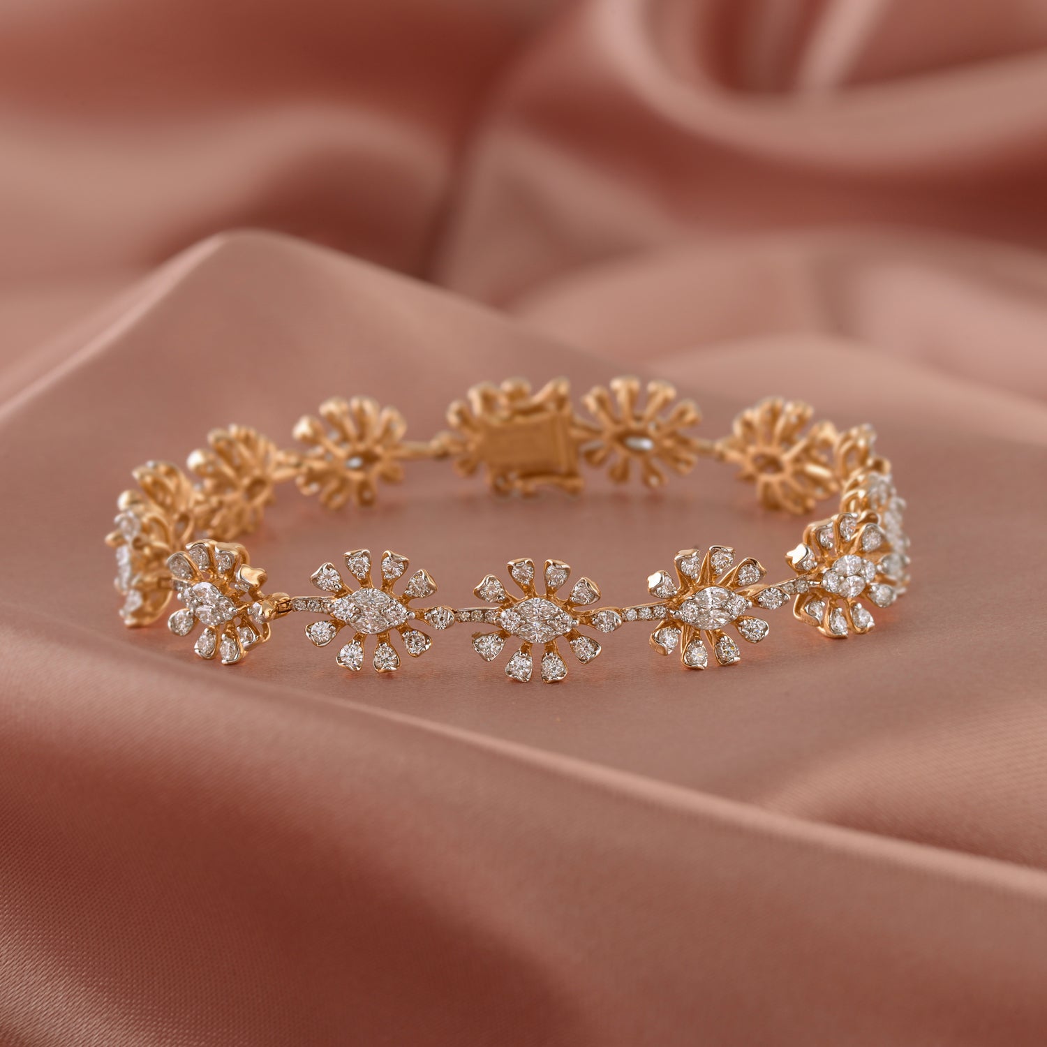 Blossom Brilliance Diamond Bracelet