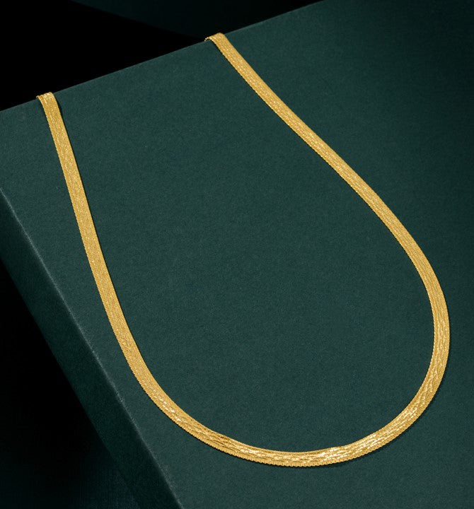 Flat Gold Chain