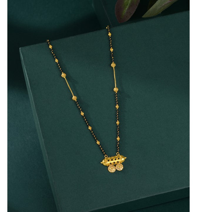 Pure Gold Mangalsutram Pendant