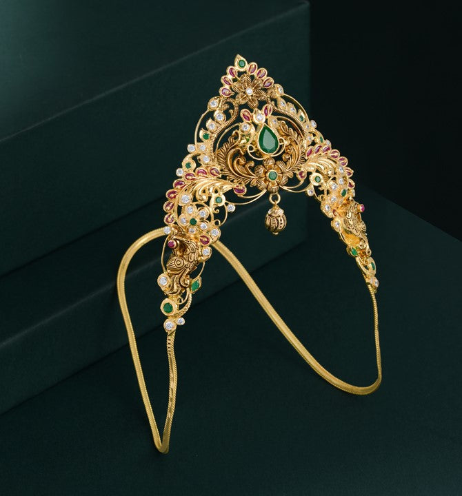 Regal Gold Vanki with Stone