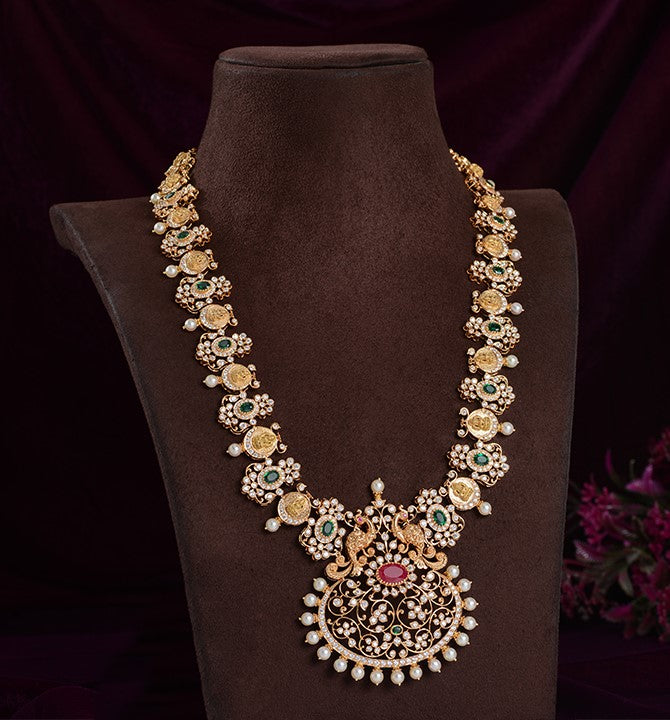 Regal Lakshmi Coin Mala