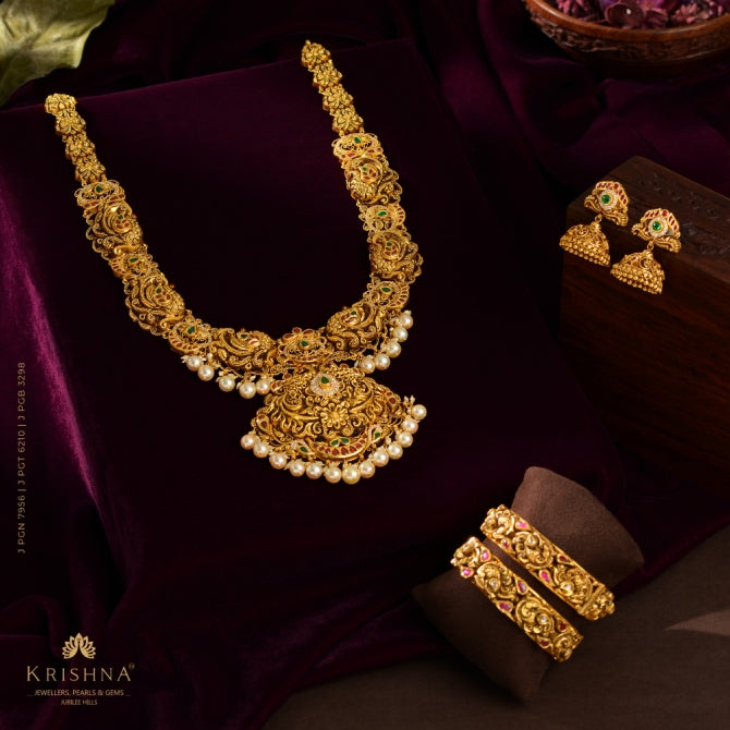 Peacock Gold Haram Sets