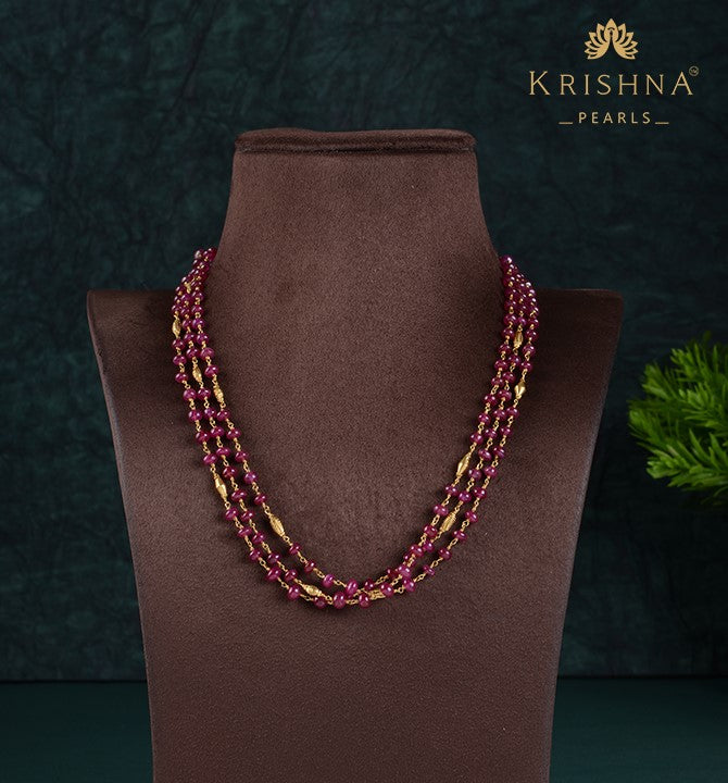 Gold Ruby Chain