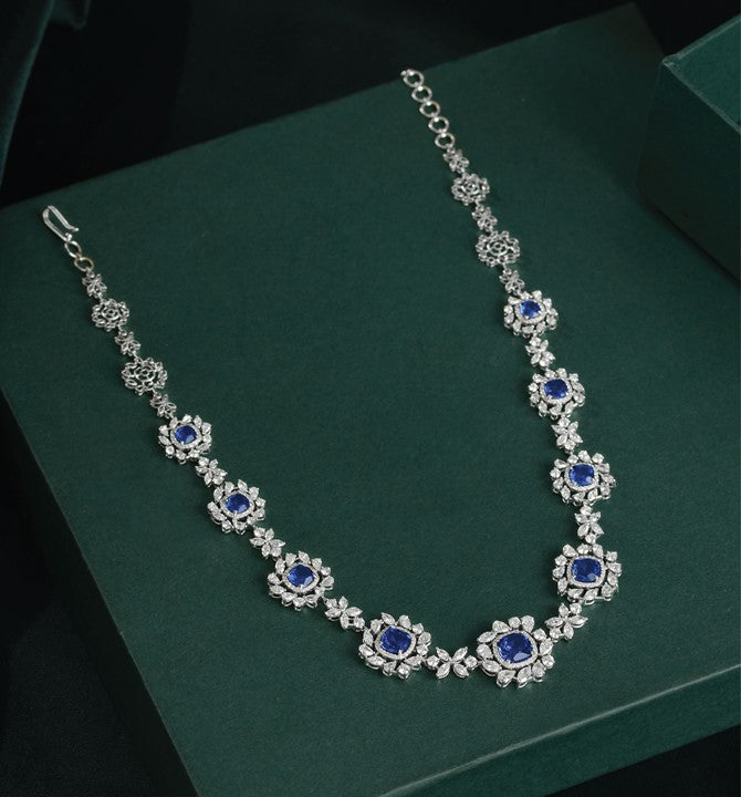 Small Diamond Haram in Floral Motif