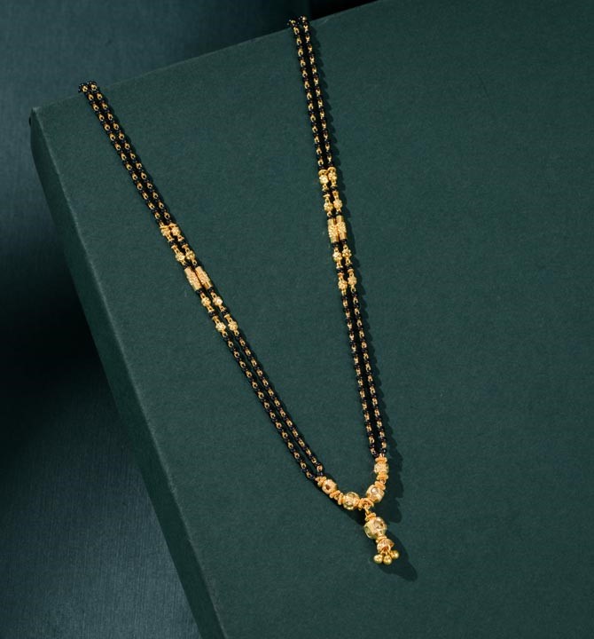 Spherocube Mangalsutra Necklace