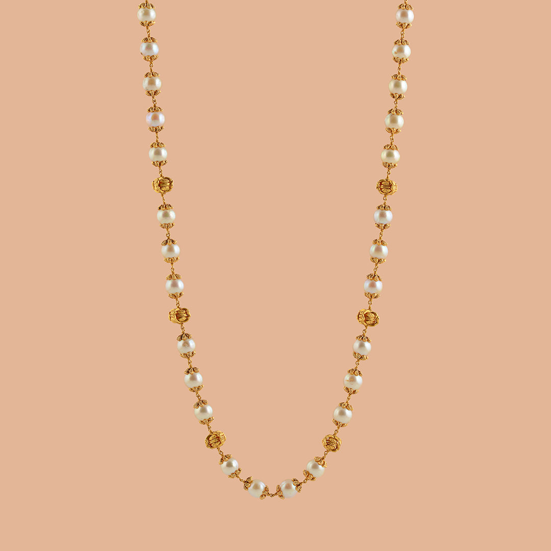 Beautiful South Sea Gold Pearl Necklace