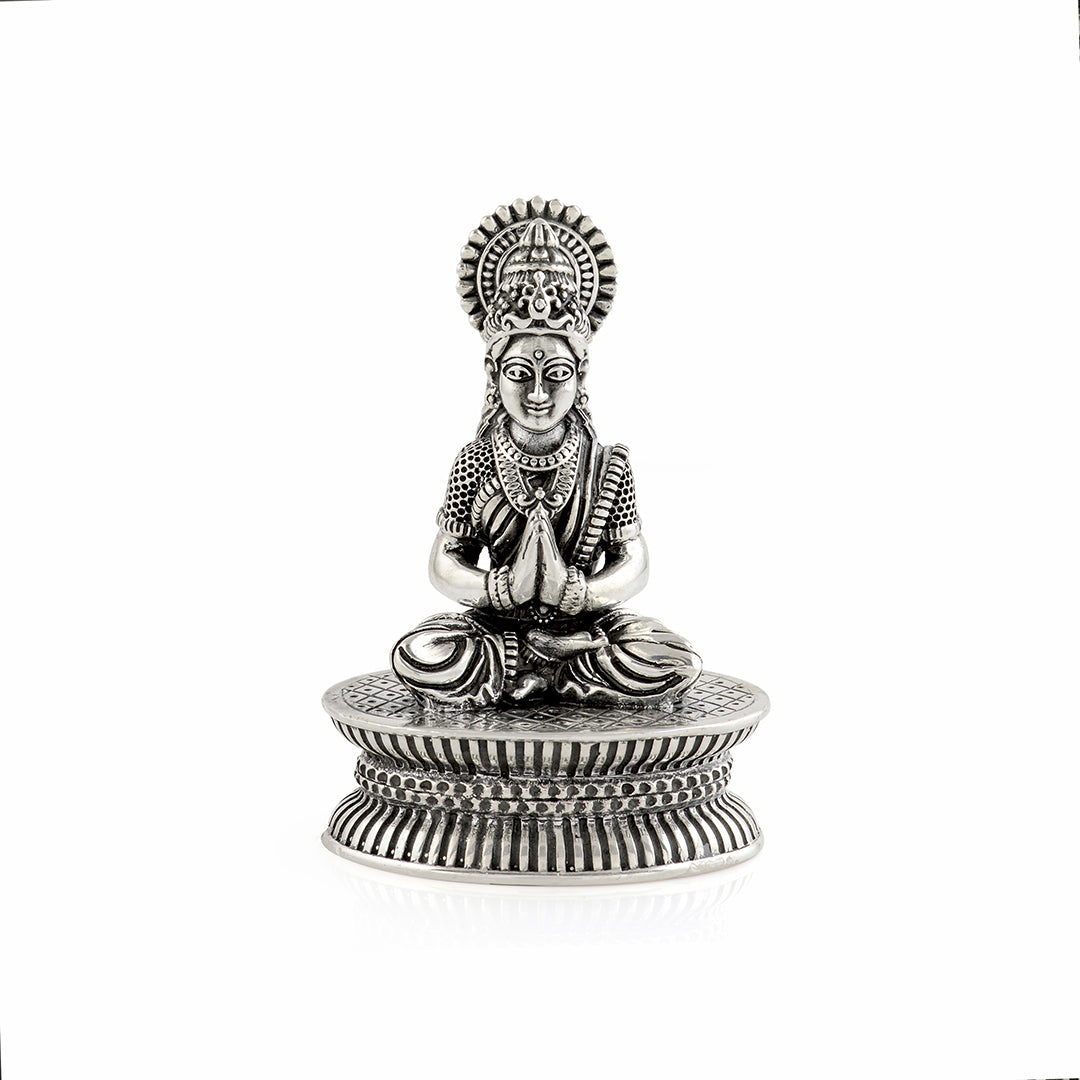 Annapurna Devi Silver Idol