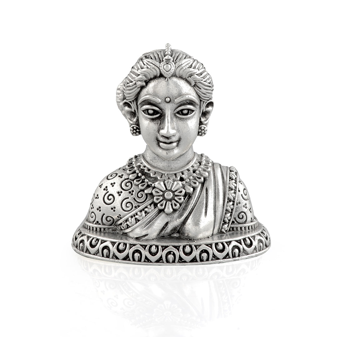 Silver Gauri Mata Idol