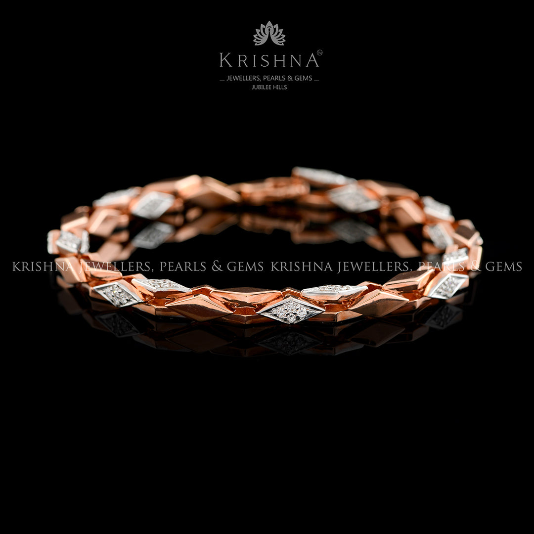 Rhombus Diamond Bracelet