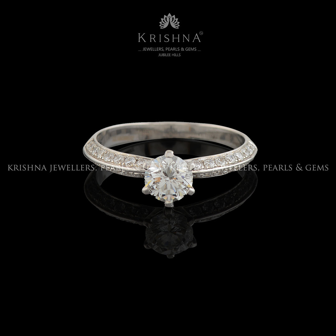 Apsara diamond engagement ring