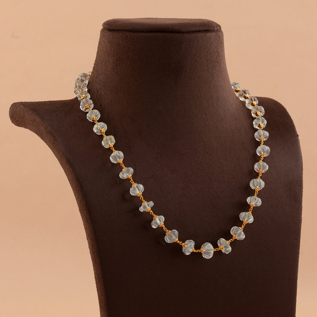This Gold Pearl Necklace