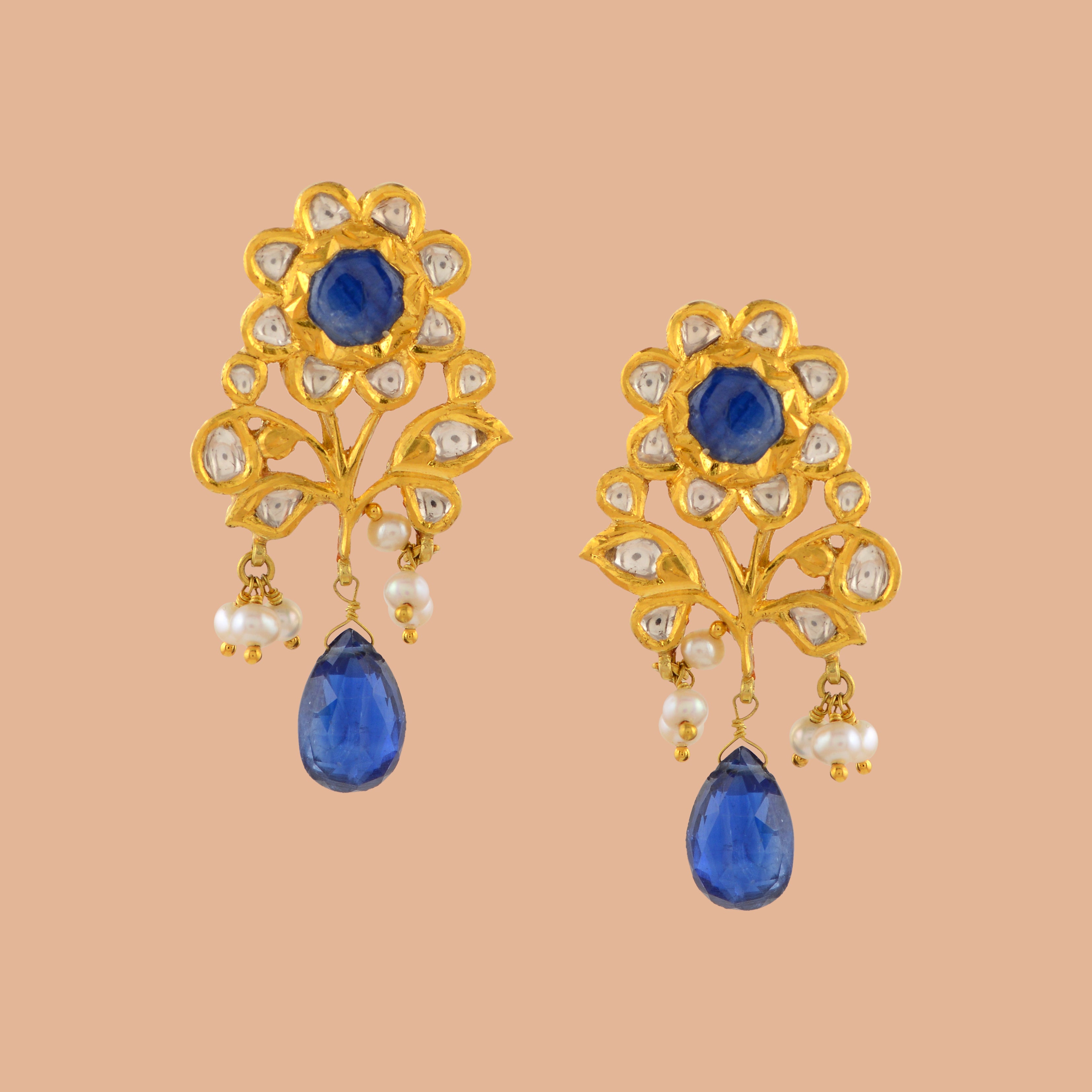 ROYAL BLUE EARRING