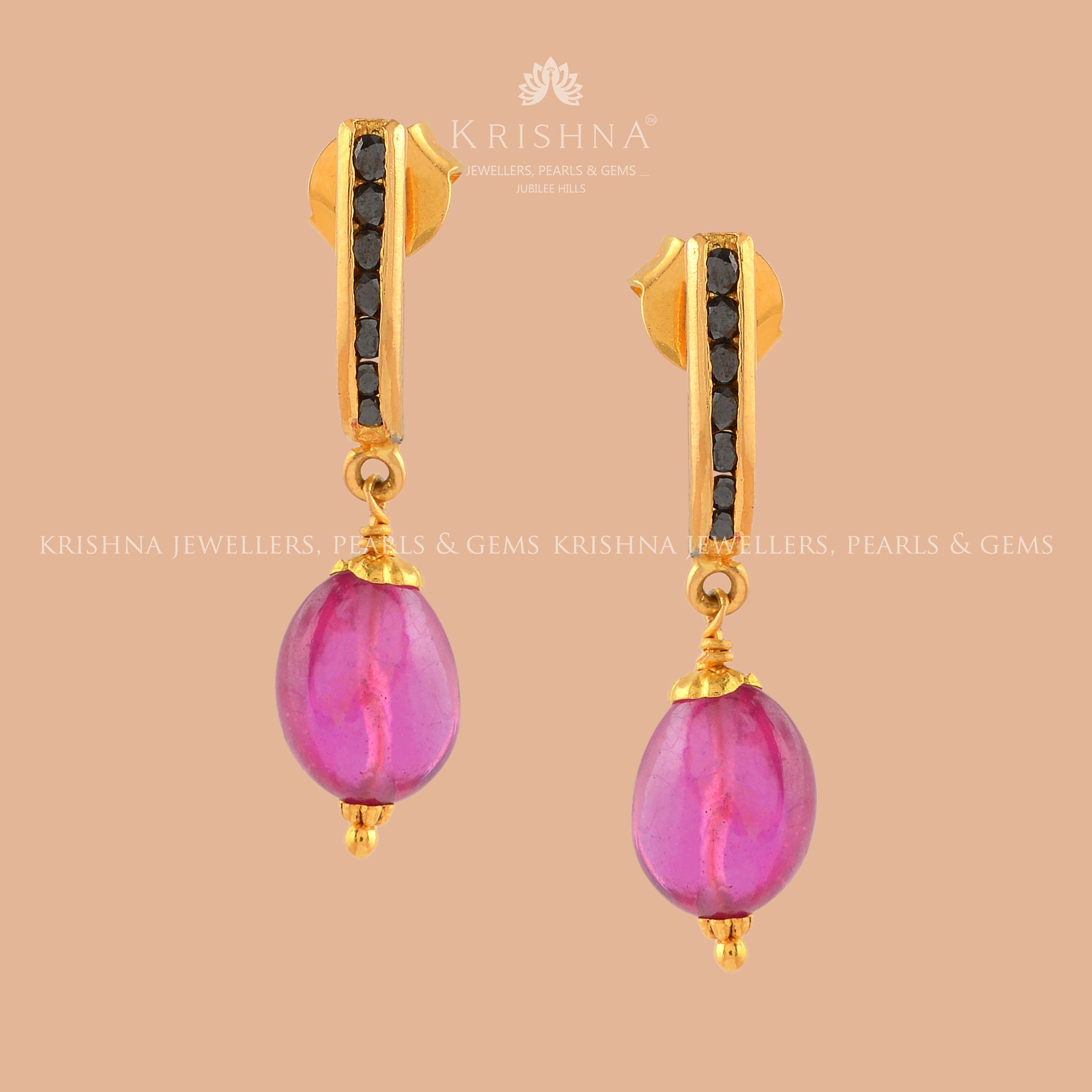 Wholesaler of Simple 22kt gold earrings design | Jewelxy - 221971