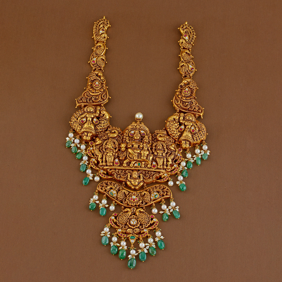 Shivparivar 22K Gold Long Necklace