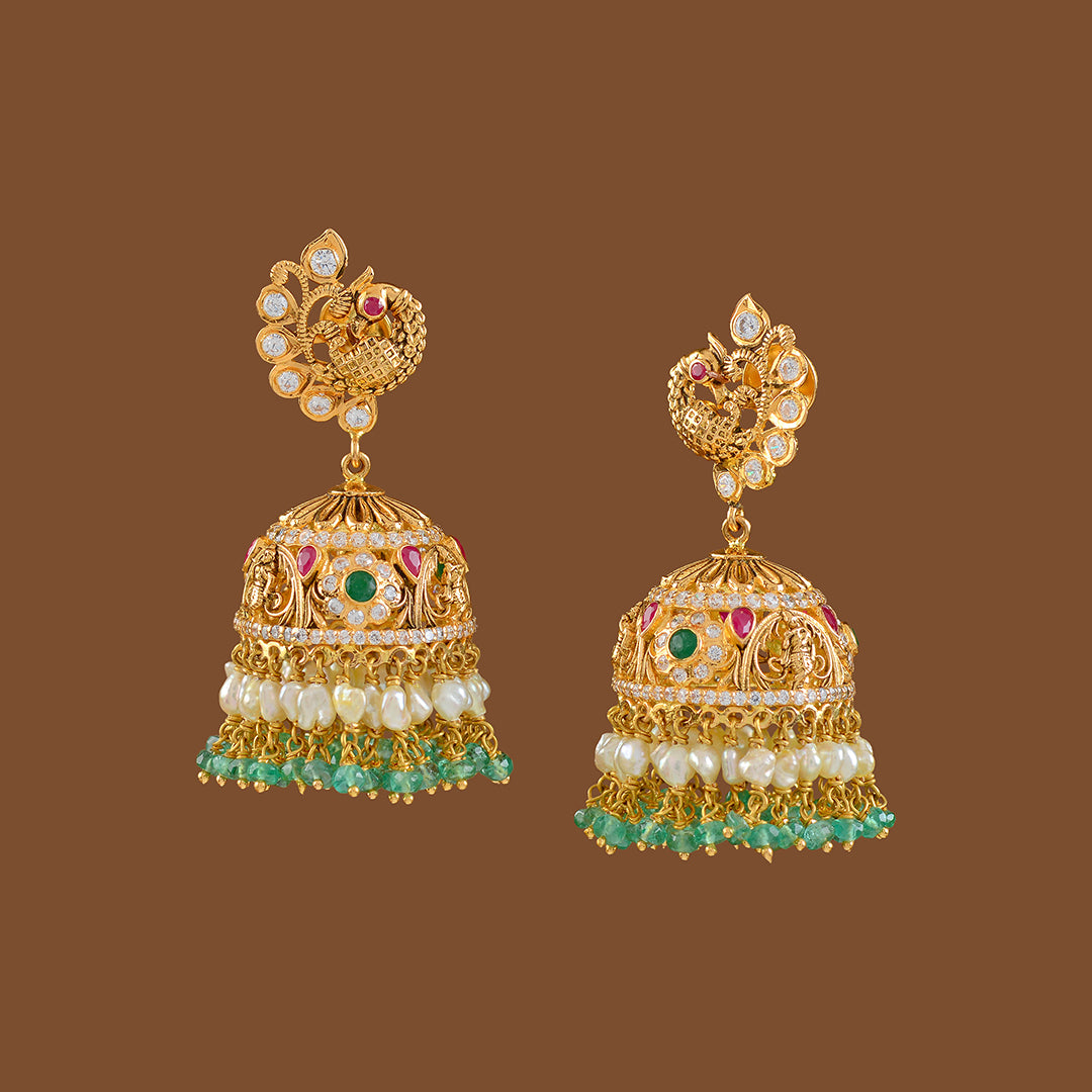 Jhumka Earrings - Shop From Trendy & Latest Collection of Jhumkas Online |  Myntra