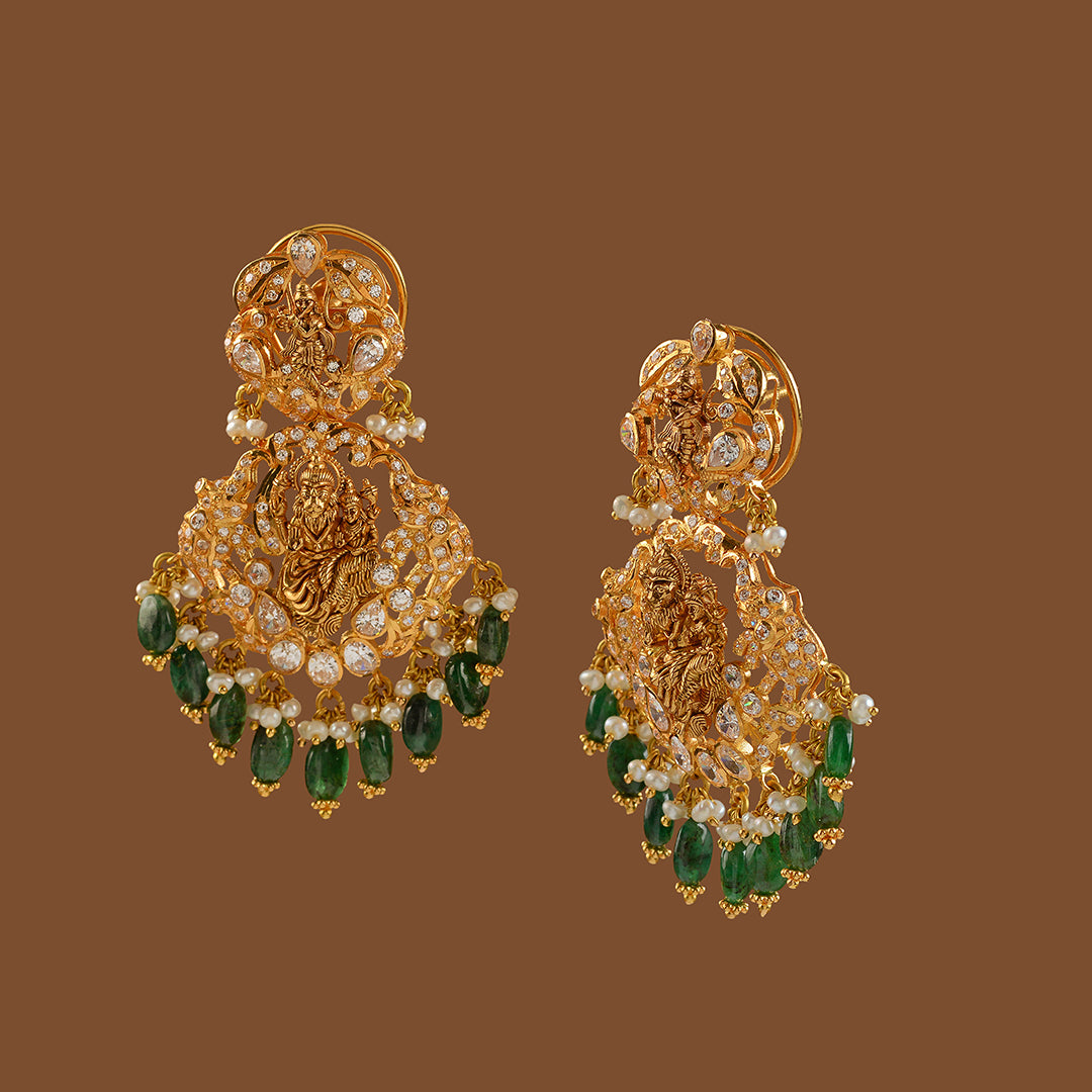 Traditional Earrings For Weddings Buy Online  Gehna Shop